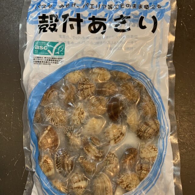 福岡産【殻付きアサリ】1パック/500ｇ　様々な料理を簡単に美味しくグレードアップさせて見せます